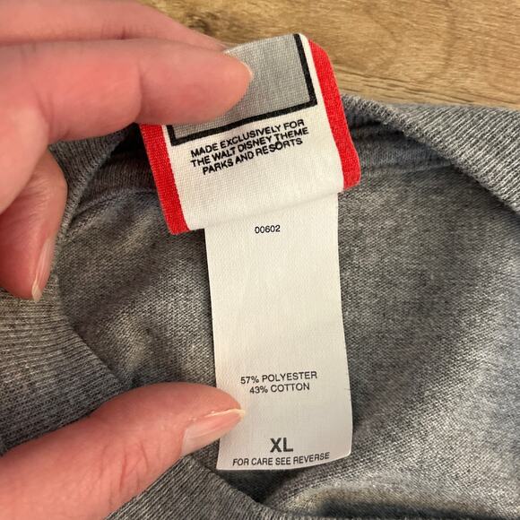 Vintage 90s Disneyland Disney Parks Mickey Mouse Short Sleeve Tee Gray Size XL - Picture 4 of 7